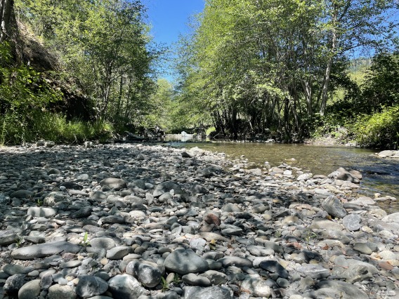 River in Covelo, CA