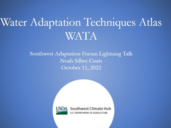 water Adaptation Techniques