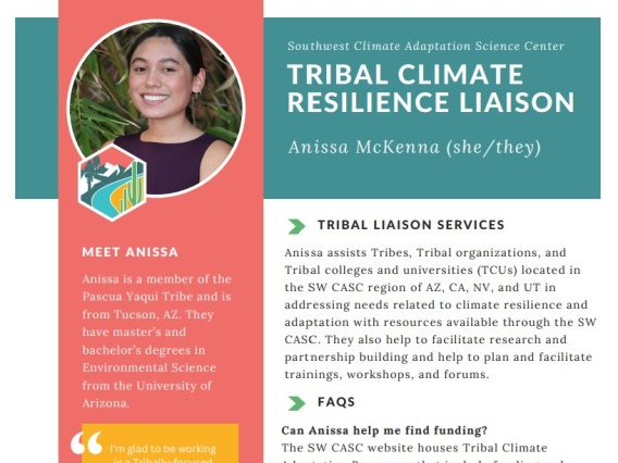 Anissa -  Asst. Tribal Liaison Flyer Thumbnail