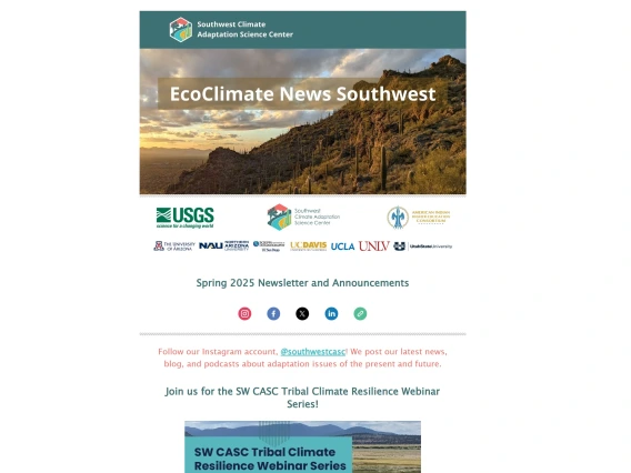 Spring 2025 Newsletter Cover