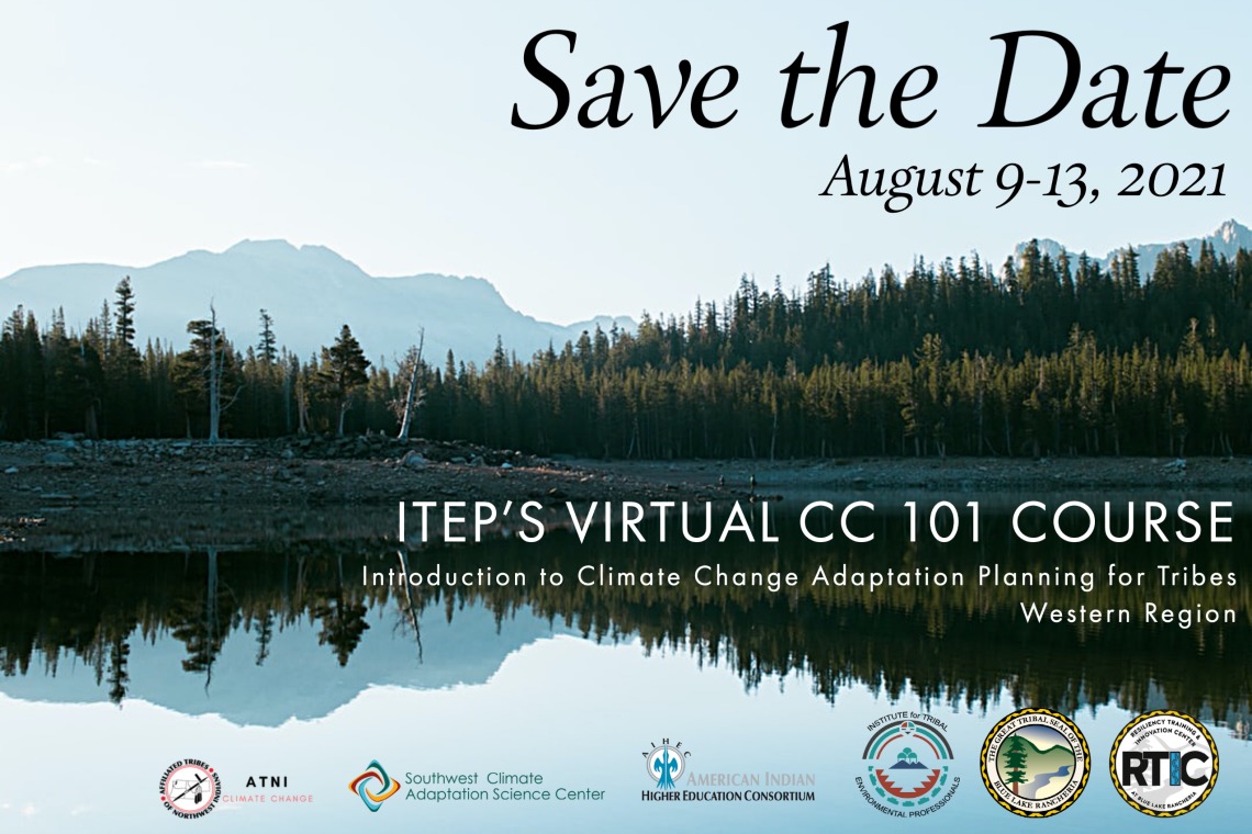 Flyer for ITEP virtual course.