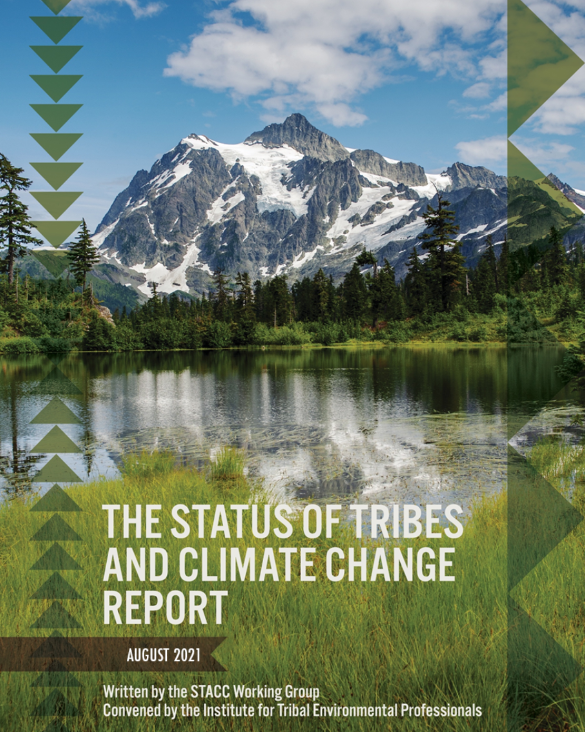 Cover for The Status of Tribes and Climate Change Report.